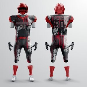 Pro-Style American Football Package – Helmet, Tackle Jersey, and Game Socks