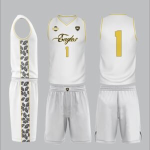 Men's Basketball Performance Kit – Sleeveless Jersey with Mesh Shorts
