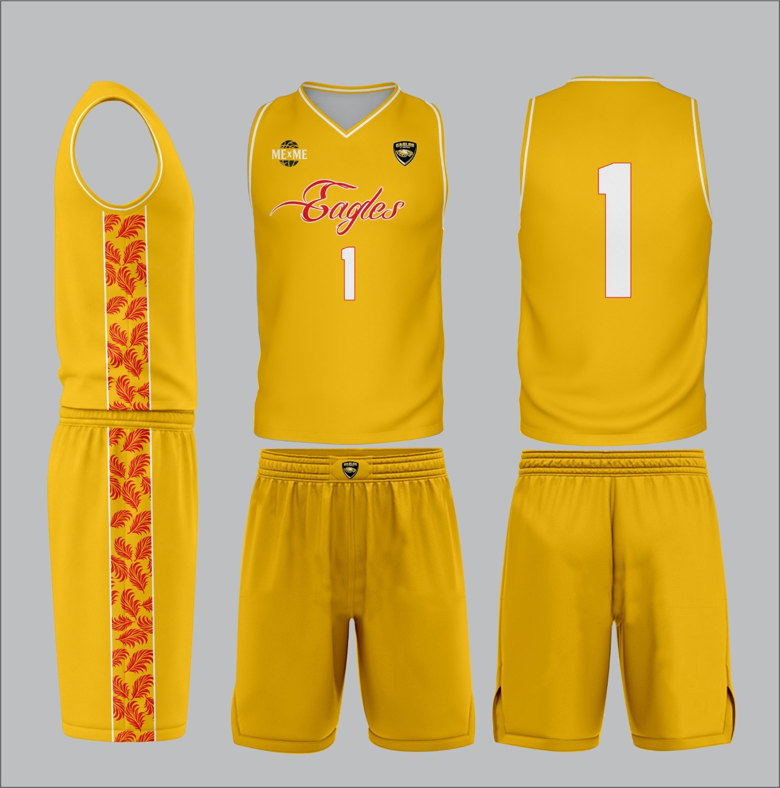 Competitive Basketball Gear – Sleeveless Tank and Stride Shorts