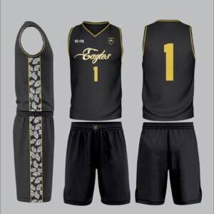 Modern Basketball Uniform – Relaxed Sleeveless Top and Matching Shorts