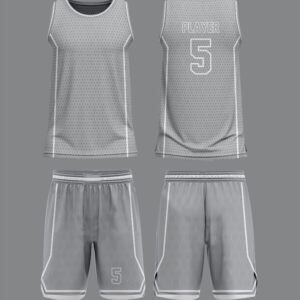 Sleeveless Basketball Jersey & Shorts – Lightweight Game Set
