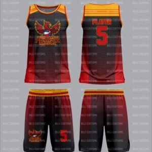 High-Mobility Basketball Set – Sleeveless Top and Elastic Shorts