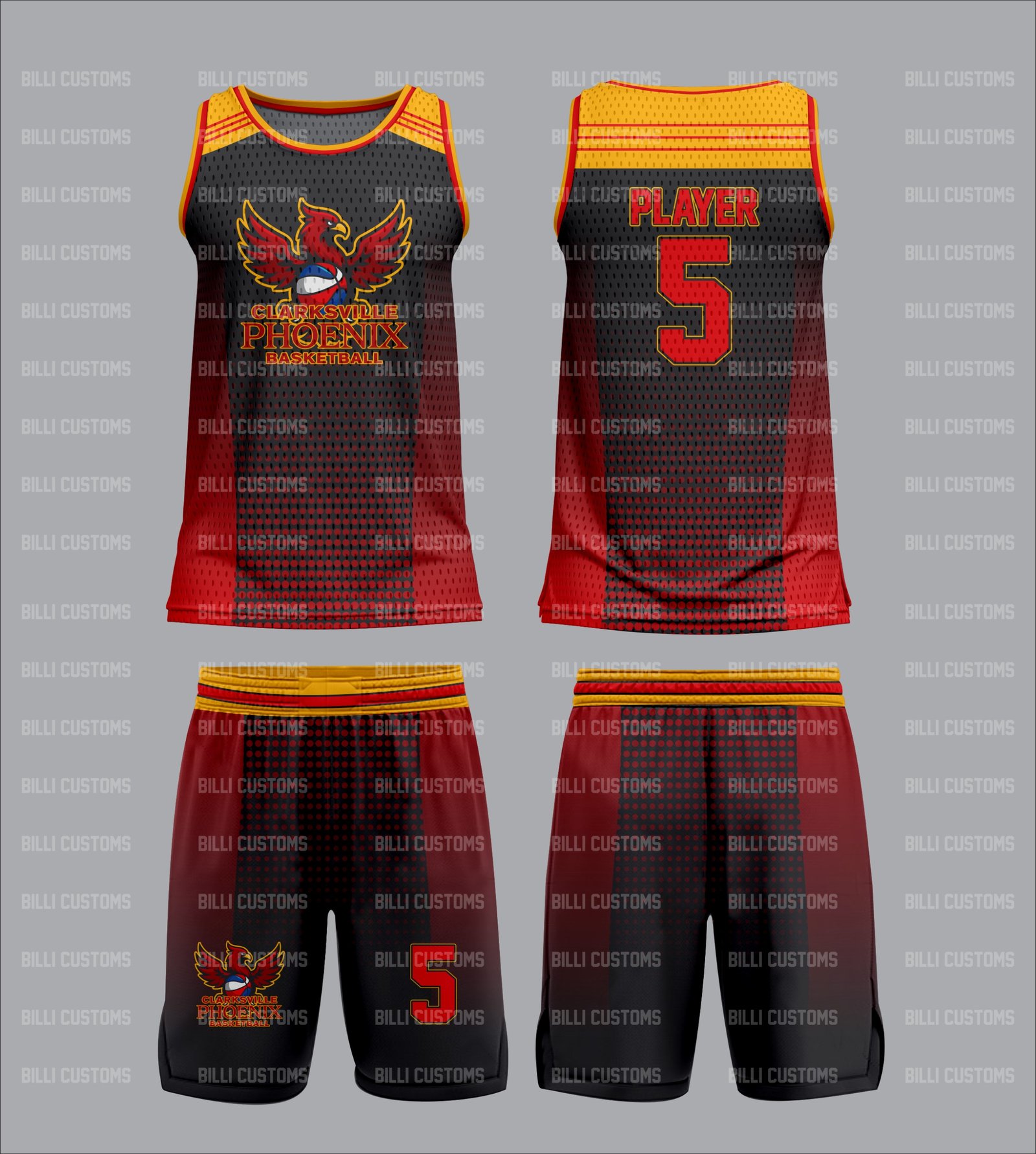 High-Mobility Basketball Set – Sleeveless Top and Elastic Shorts